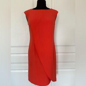 Ann Taylor size 4 Orange shift dress